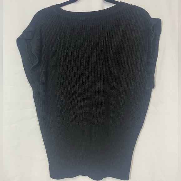 Genoa Black Sweater Vest - Picture 3 of 3